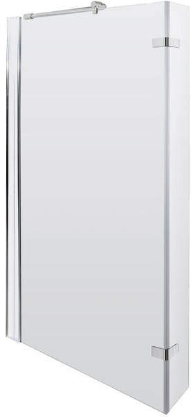 Nuie Bath Screens Quattro Hinged Shower Bath Screen (1400x805mm).