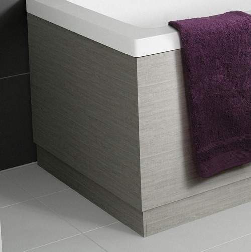 Hudson Reed Memoir 700mm End Bath Panel & Plinth (Blonde Oak).