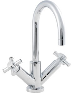 Ultra Maine X head mono basin mixer  + Free pop up waste