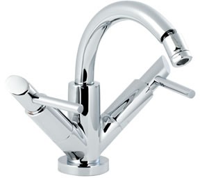 Ultra Scene Mono bidet mixer with pop up waste.