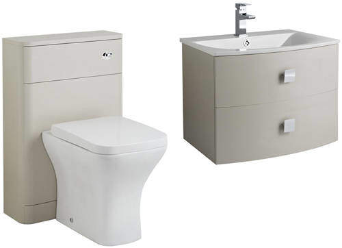 HR Sarenna Bathroom Furniture Pack 1 (Cashmere).