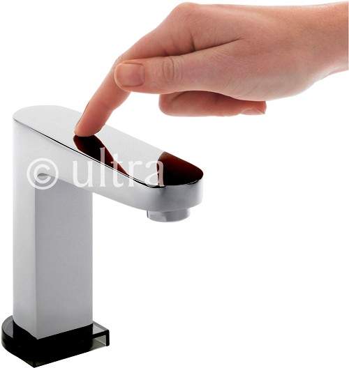 Ultra Water Saving Touch Sensor Basin Tap (Battery Powered).