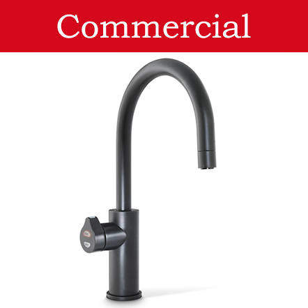 Zip Arc Design Filtered Boiling Water Tap (41 - 60 People, Matt Black).