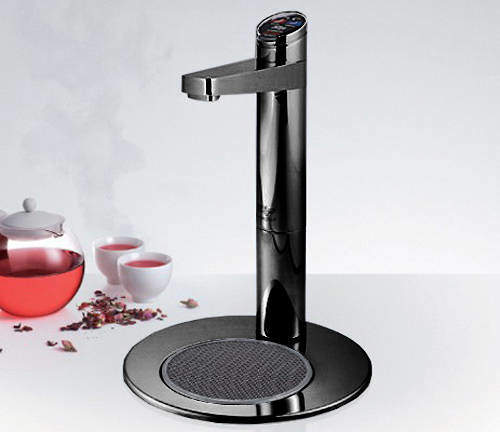 Zip Elite Filtered Boiling Tap & Integrated Font (Gloss Black).