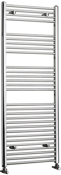 Larger image of Bristan Heating Capri Electric Bathroom Radiator (Chrome). 600x700mm.