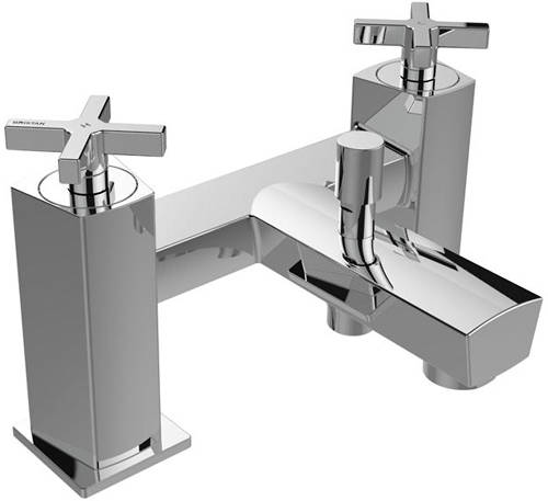 Larger image of Bristan Casino Bath Shower Mixer Tap (Chrome).