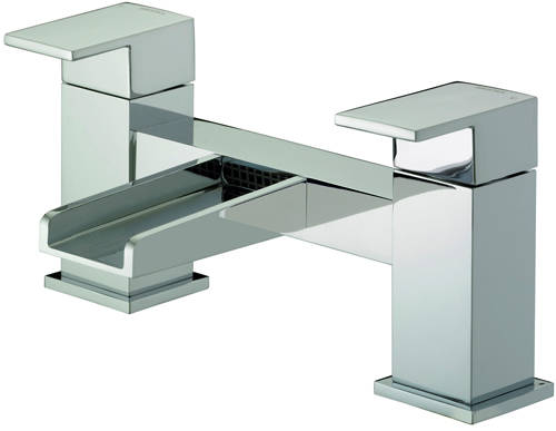 Example image of Bristan Hampton Waterfall Basin & Bath Filler Tap Pack (Chrome).