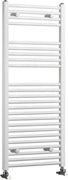 Larger image of Bristan Heating Hellini Electric Bathroom Radiator (White). 500x700mm.