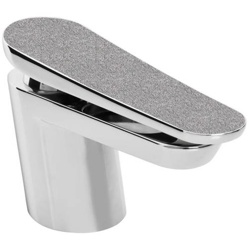 Larger image of Bristan Claret 1 Hole Bath Filler Tap (Silver Sparkle).