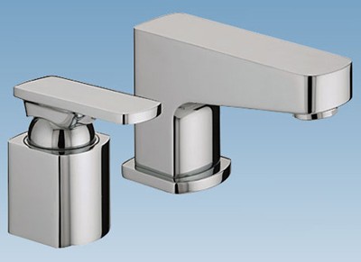 Example image of Bristan Ovali 2 Tap Hole Bath Filler Tap (Chrome).