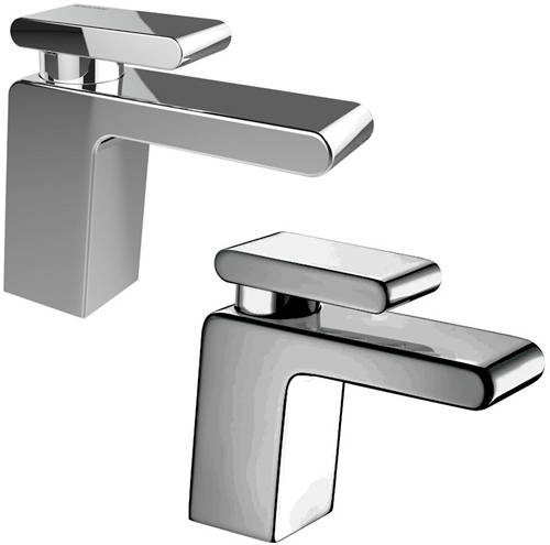 Larger image of Bristan Pivot Basin & 1 Hole Bath Filler Taps Pack (Chrome).