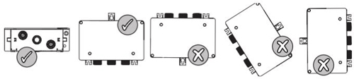 Technical image of Bristan Wave Thermostatic Digital Shower Valve With Head & Handset.