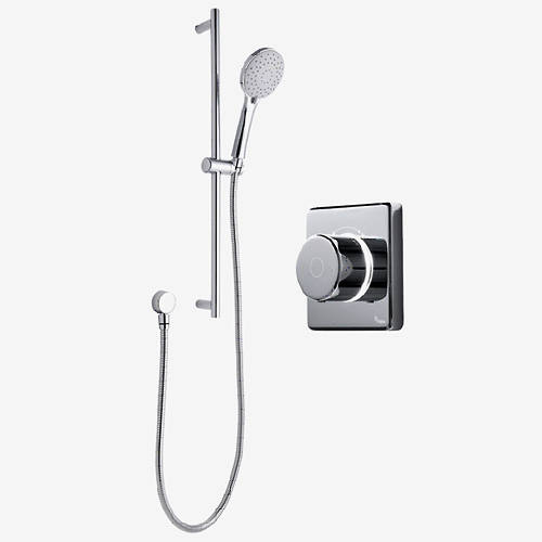 Larger image of Digital Showers Digital Shower Valve, Processor & Slide Rail Kit (HP).