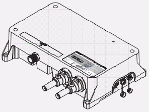 Technical image of Digital Showers Digital Shower Valve, Ceiling Arm & 12" Shower Head (LP).