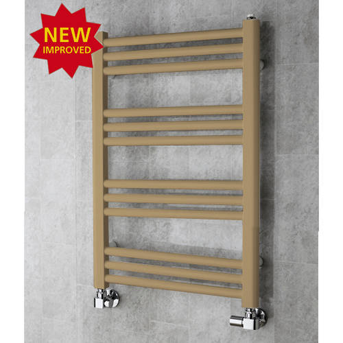 Larger image of Colour Heated Ladder Rail & Wall Brackets 759x500 (Grey Beige).