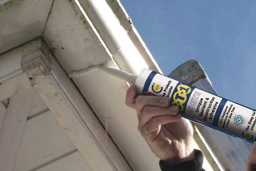 Example image of CT1 12 x Sealant & Construction Adhesive (12 Tubes, Anthracite Colour).