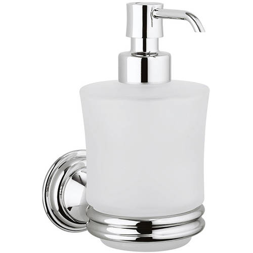 Larger image of Crosswater Belgravia Soap Dispenser & Holder (Chrome).