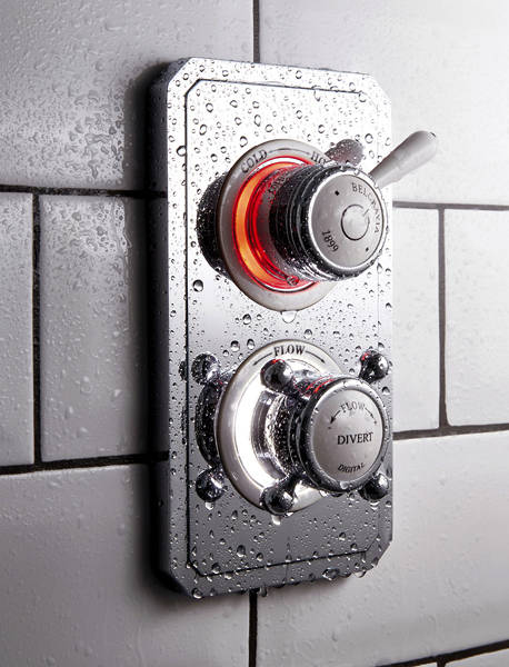 Example image of Crosswater Belgravia Digital Digital Shower Valve & Remote (L-Head, HP).