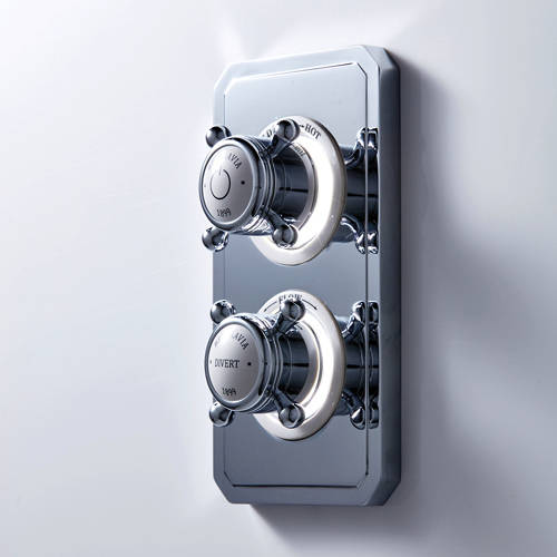 Example image of Crosswater Belgravia Digital Digital Shower Valve & Remote (X-Head, LP).