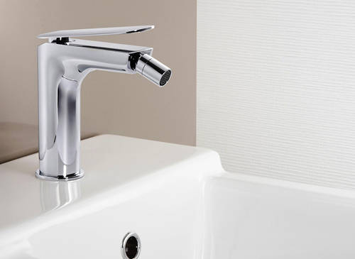 Example image of Crosswater KH Zero 2 Mono Bidet Mixer Tap With Click Clack Waste.