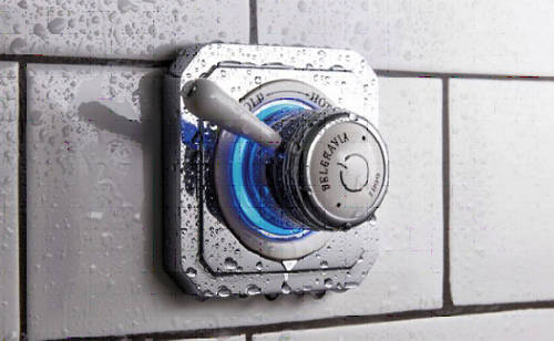 Example image of Crosswater Belgravia Digital Digital Shower Valve Pack 5 (L-Head, HP).