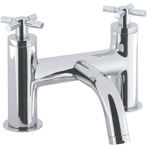 Larger image of Croswater Totti II Bath Filler Tap (Chrome).