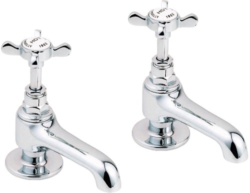 Example image of Deva Coronation Bath Tap Pack 3 (Chrome).