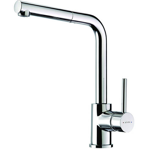 Larger image of Methven Kitchen Metro Pull Out Mixer Kitchen Tap (Chrome).