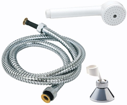 Larger image of Deva Accessories Shower Kit With Shower Handset And Hose (Chrome)