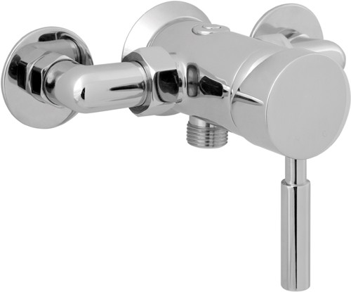 Larger image of Deva Vision Modern Manual Exposed Shower Valve (Chrome).