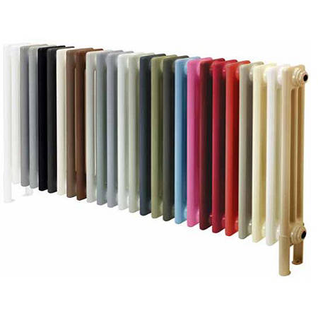 Example image of EcoHeat Hadlow Vertical Aluminium Radiator 1526x400 (White).