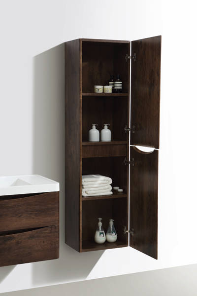 Example image of Italia Furniture Bali Bathroom Furniture Pack 03 (Chestnut).