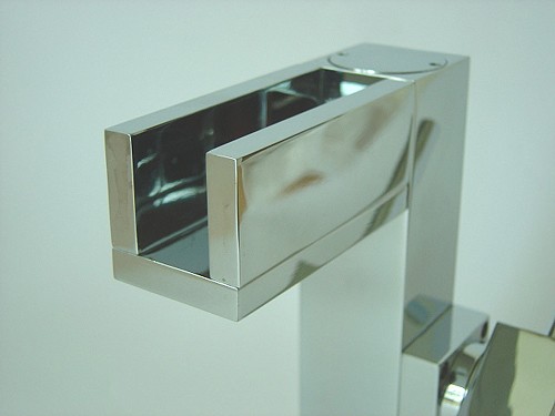 Example image of Hydra High Rise Waterfall Mono Basin Mixer Tap.