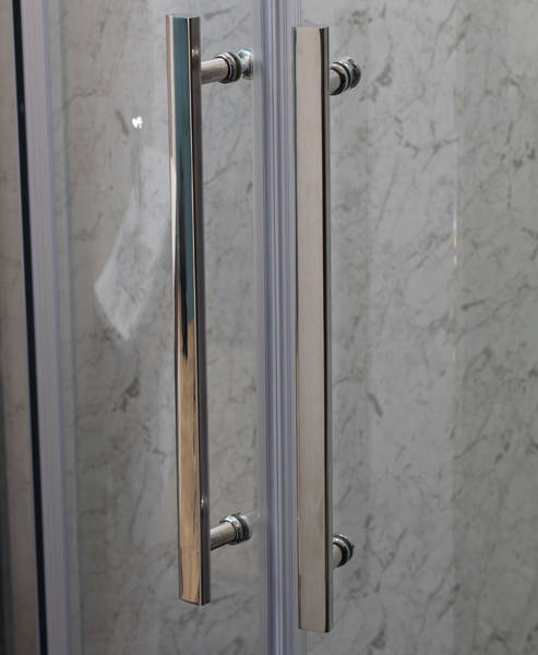 Example image of Oxford 1200x900mm Offset Quadrant Shower Enclosure, 8mm Glass (LH).