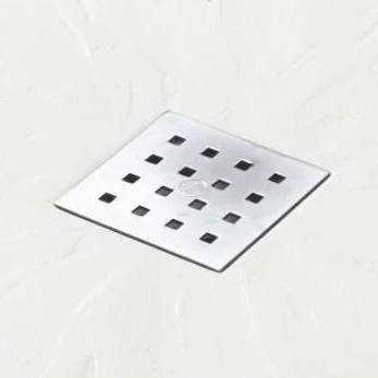 Example image of Slate Trays Quadrant Shower Tray & Chrome Waste 800mm (White).