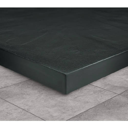 Example image of Slate Trays Rectangular Shower Tray & Graphite Waste 1700x900 (Graphite).