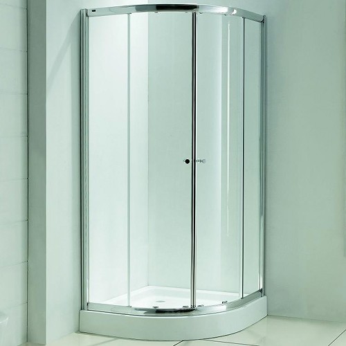 Larger image of Matrix Enclosures Quadrant Shower Enclosure, 900mm.