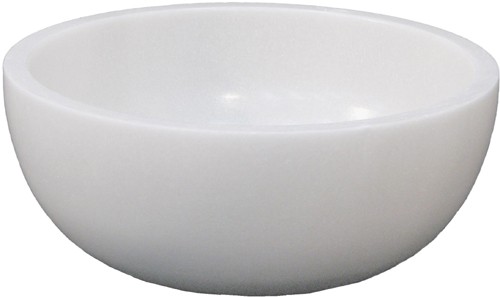 Example image of Marblessence 400mm Luxury Stone Basin. White Marble.