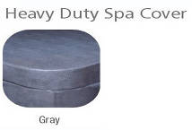 Example image of Hot Tub Gypsum Mercury Hot Tub (Black Cabinet & Gray Cover).