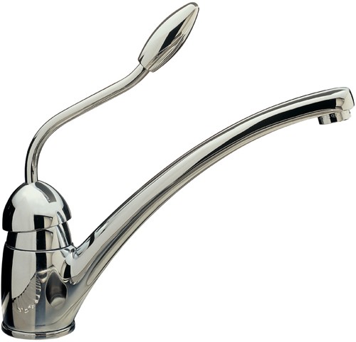 Example image of Tre Mercati Kitchen Picasso Kitchen Tap With Walnut Knob (Chrome).