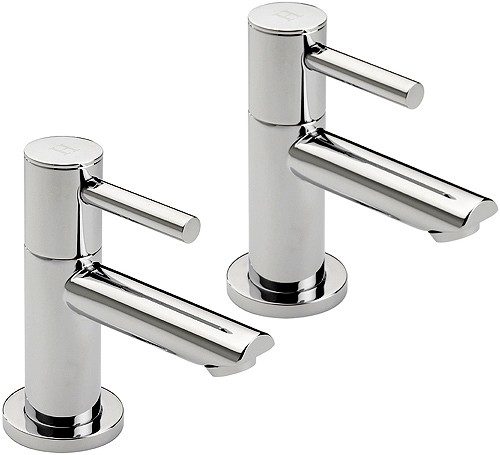 Larger image of Tre Mercati Poppy Basin Taps (Chrome).