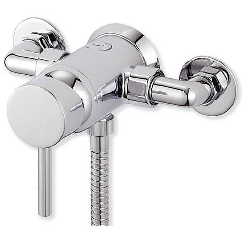 Larger image of Tre Mercati Milan Exposed Manual Shower Valve (Chrome).