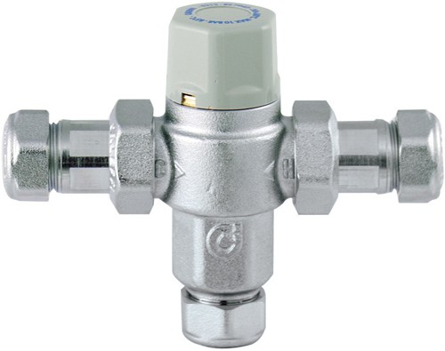 Larger image of Thermostatic TMV3 Thermostatic Under Basin Blending Valve (15mm).