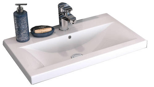 Example image of HR Urban Floor Standing 600mm Vanity Unit & Basin Type 1 (Cashmere).