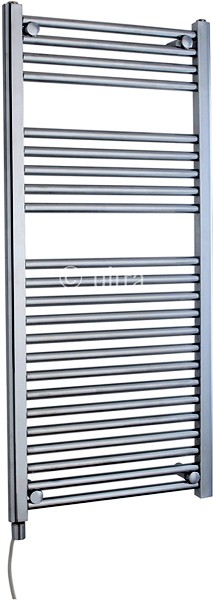 Larger image of Ultra Radiators Electric Bathroom Radiator (Chrome). 500x1100mm.