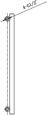 Technical image of Hudson Reed Radiators Revive Radiator (White). 826x633mm. 2763 BTU.