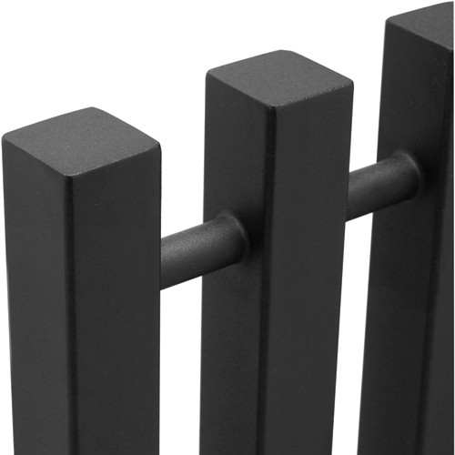 Example image of Hudson Reed Radiators Kwai Radiator 600x800 (Anthracite). 1715 BTU.