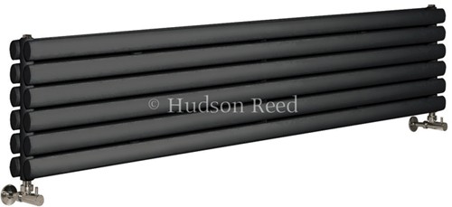 Larger image of Hudson Reed Radiators Revive Radiator (Anthracite). 1500x354mm. 3926 BTU.