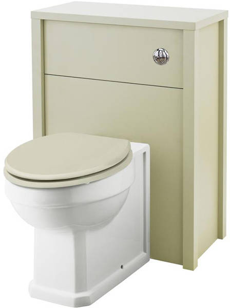 Example image of Old London Furniture 800mm Vanity, 600mm WC & Tall Unit Pack (Pistachio).