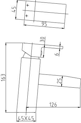 Technical image of Ultra Prospa Waterfall Basin & Bath Filler Tap Pack (Chrome).